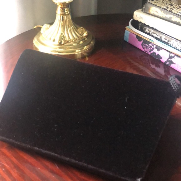 Nordstrom Bags Nordstroms Black Velvet Bow Evening Bag Poshmark
